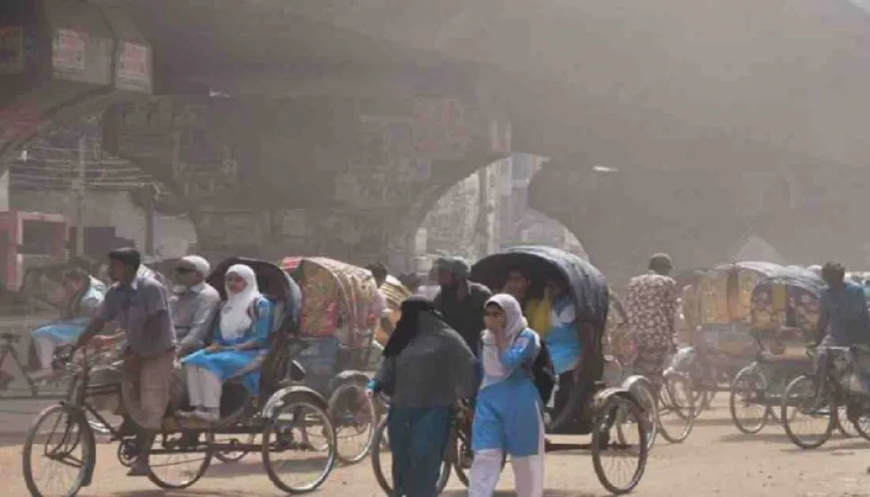 Dhaka’s air quality still ‘very unhealthy’