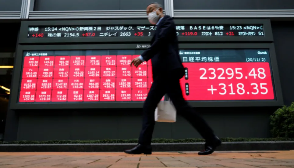 Asian markets slip after rally as traders consider higher rates