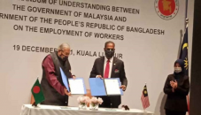 Bangladesh, Malaysia sign manpower export MoU