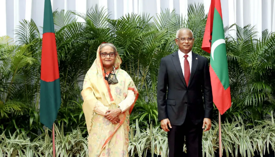 Bangladesh, Maldives sign 3 instruments