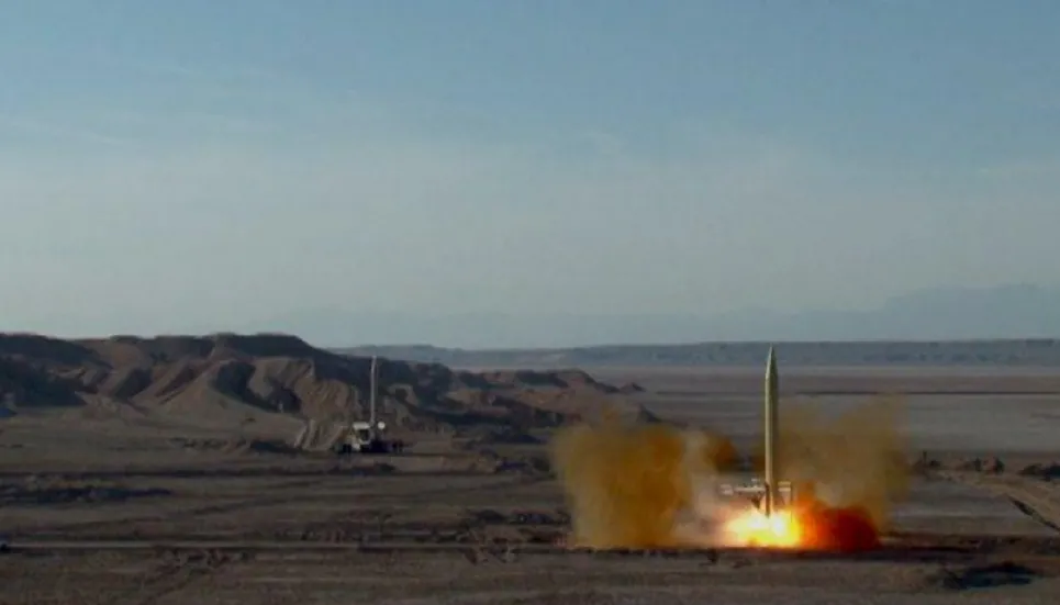 Iran fires missiles during drills in warning to Israel