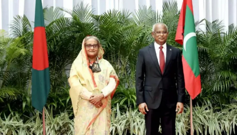 Bangladesh, Maldives to work together to attain security in Indian Ocean region