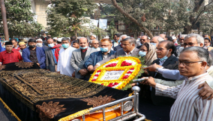 Media fraternity bids adieu to Reazuddin Ahmed