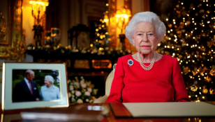 Queen Elizabeth speaks of missing her husband's 'familiar laugh' at Christmas