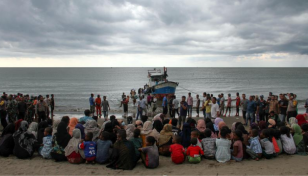 Boat carrying 111 Rohingyas lands in Indonesia's Aceh