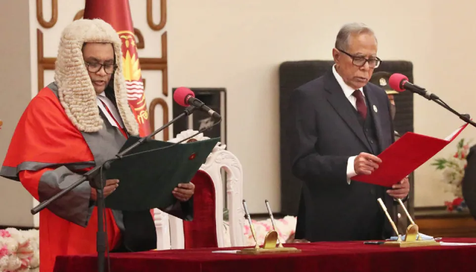 Hasan Foez Siddique sworn in as new chief justice