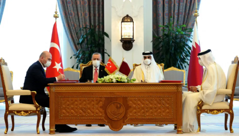 Qatar, Turkey extend currency swap deal