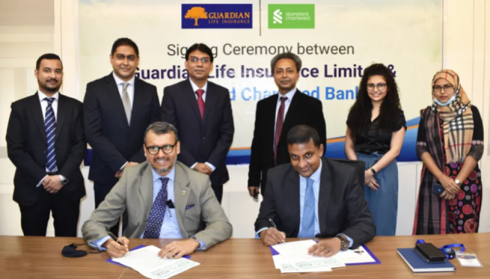 StanChart clients to get insurance services from Guardian Life