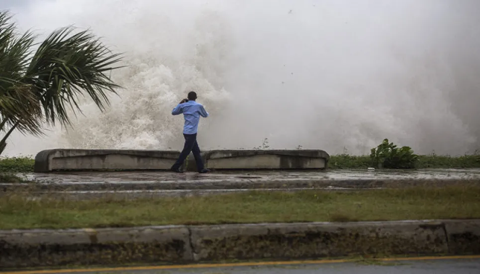 Tropical storm Elsa lashing Haiti with gusty winds