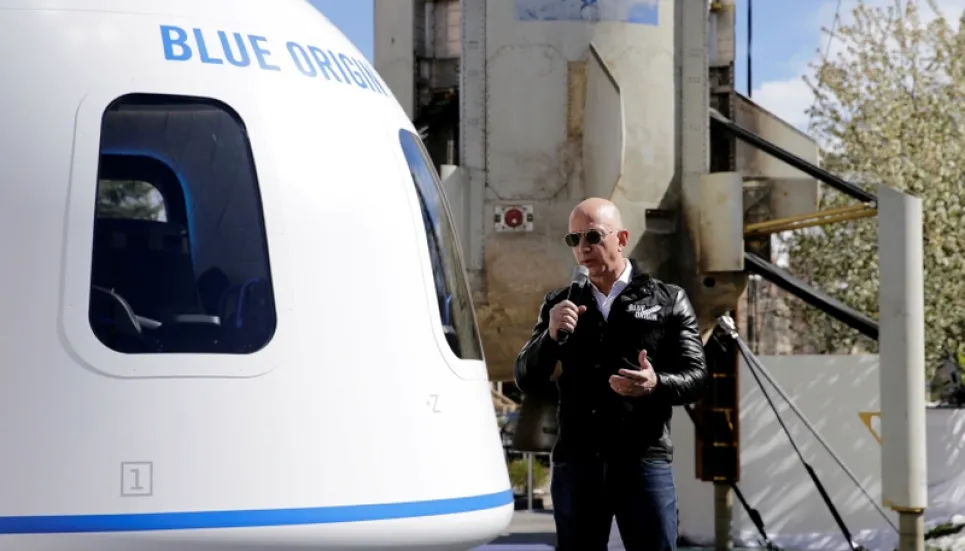 Jeff Bezos to fly to space next month