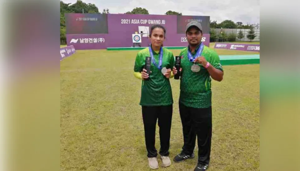 Asia Cup Archery: Bangladesh win two silver, one bronze medal