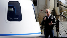 Bid of $28m wins space tour with Bezos