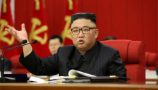 Kim Jong-un admits North Korea facing 'tense' food shortage