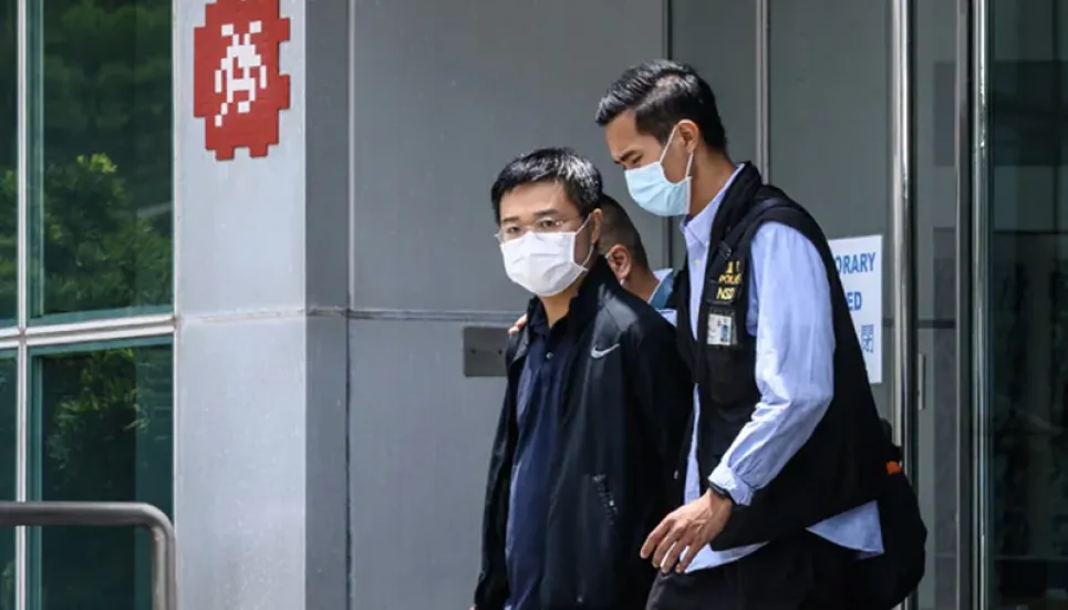 Hong Kong pro-democracy media executives denied bail