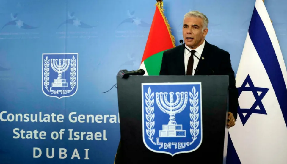 Israel and UAE to sign more deals, Lapid says