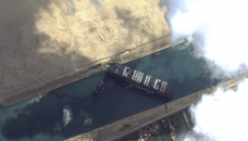 Suez canal: Ever Given container ship freed from shoreline