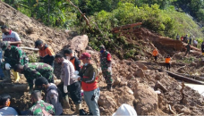 Death toll in Indonesia power plant landslide reaches 10