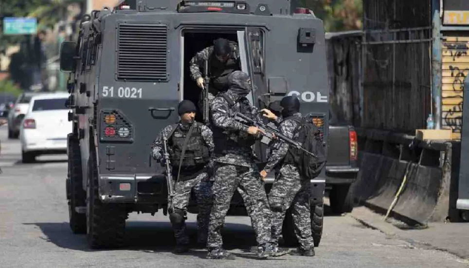 At least 25 killed in Brazilian police raid in Rio