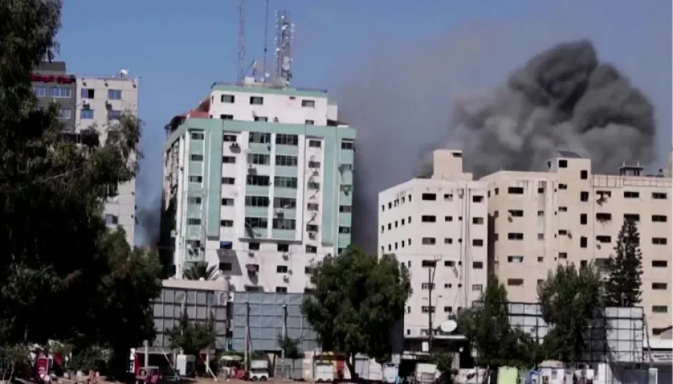 33 killed in Israeli strikes, buildings toppled in Gaza City