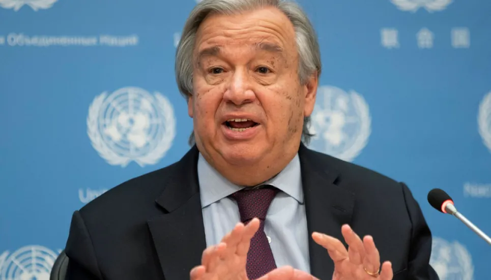 UN chief says world at war with Covid