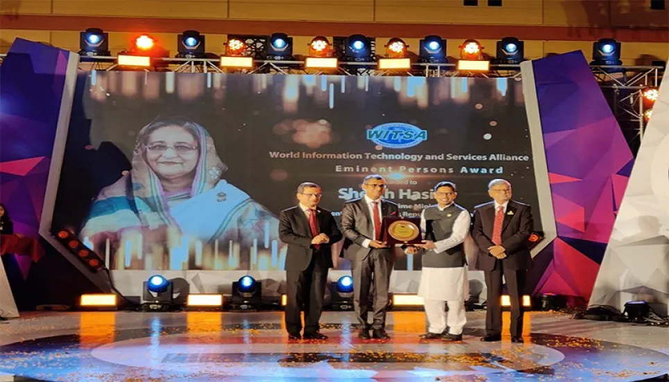 PM gets WITSA Eminent Persons Award-2021