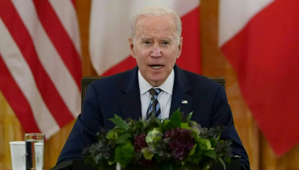 Biden hits 79 as potential successors watch from wings