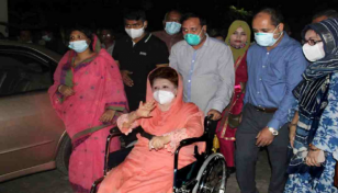 Khaleda’s condition improves slightly: Physician