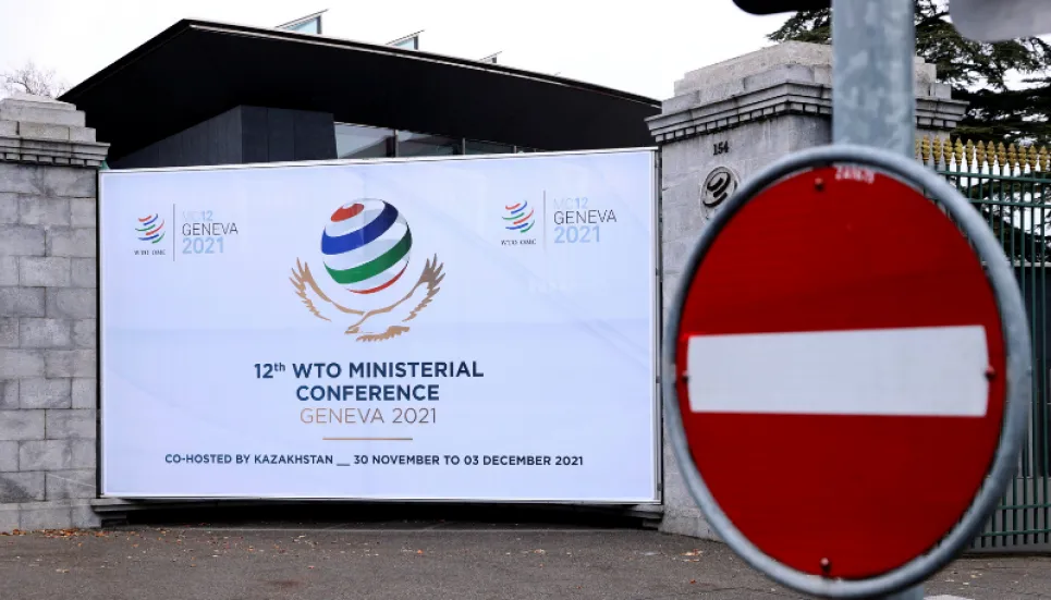 WTO's big conference postponed due to new Covid variant