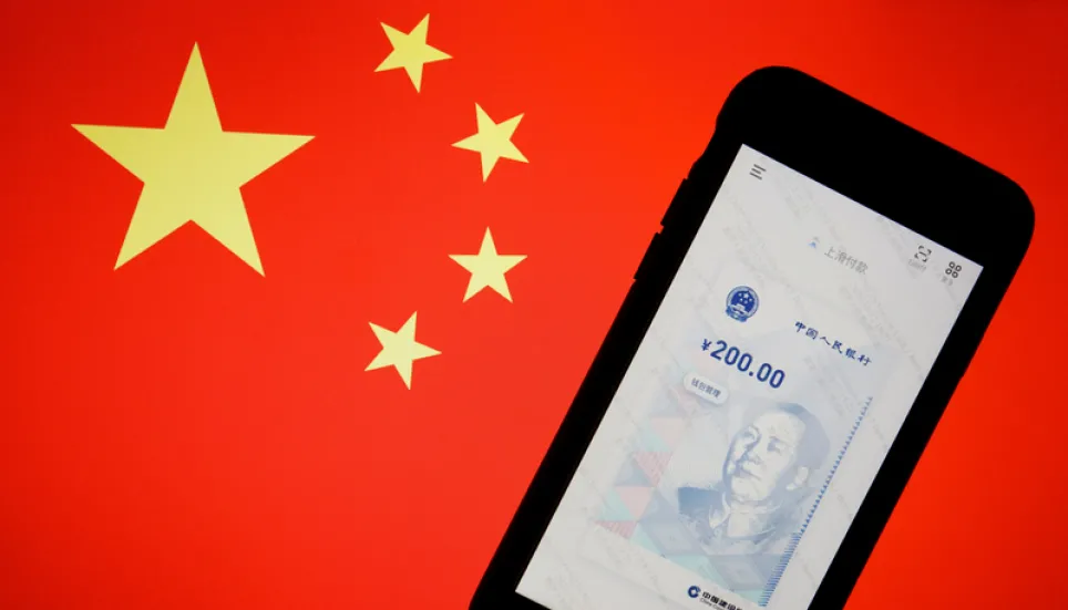 $9.5b spent using Chinese central bank's digital currency