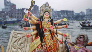 Durga Puja ends with immersion of idols on Friday