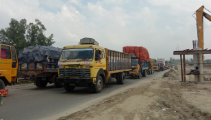 50km long tailback on Dhaka-Tangail highway