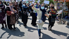 Taliban strike journalists at Kabul women's rights protest