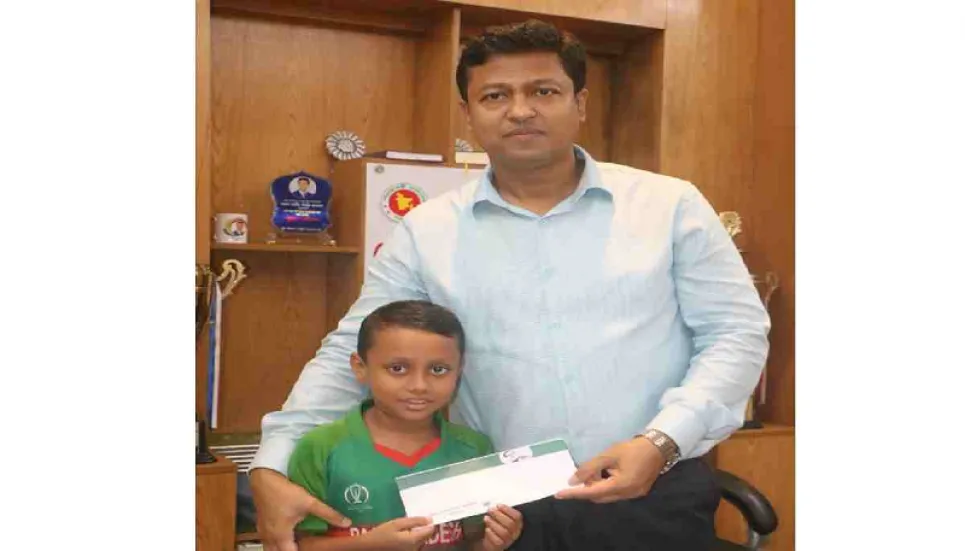 Barishal admin vows to take responsibility of 6-yr-old spin prodigy
