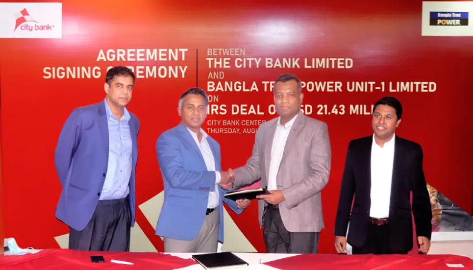 City Bank signs derivative product agreement with Bangla Trac