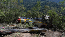 23 killed as bus plunges off cliff in Bolivia