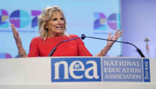 Jill Biden heads back to classroom as a working first lady