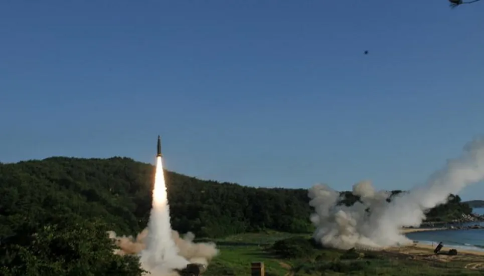 South Korea tests 1st submarine-launched ballistic missile