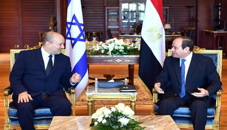 Israel PM visits Egypt in first official trip for a decade