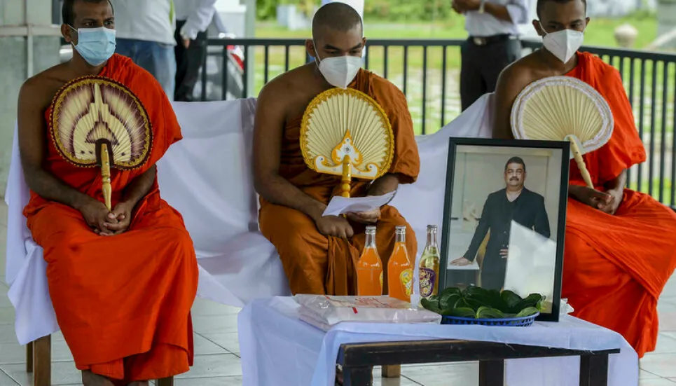 Sri Lanka shaman dies of Covid after touting 'blessed' water cure