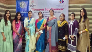 IWC of Dhaka Uptown hands over cheque for women’s empowerment to Jashore coop