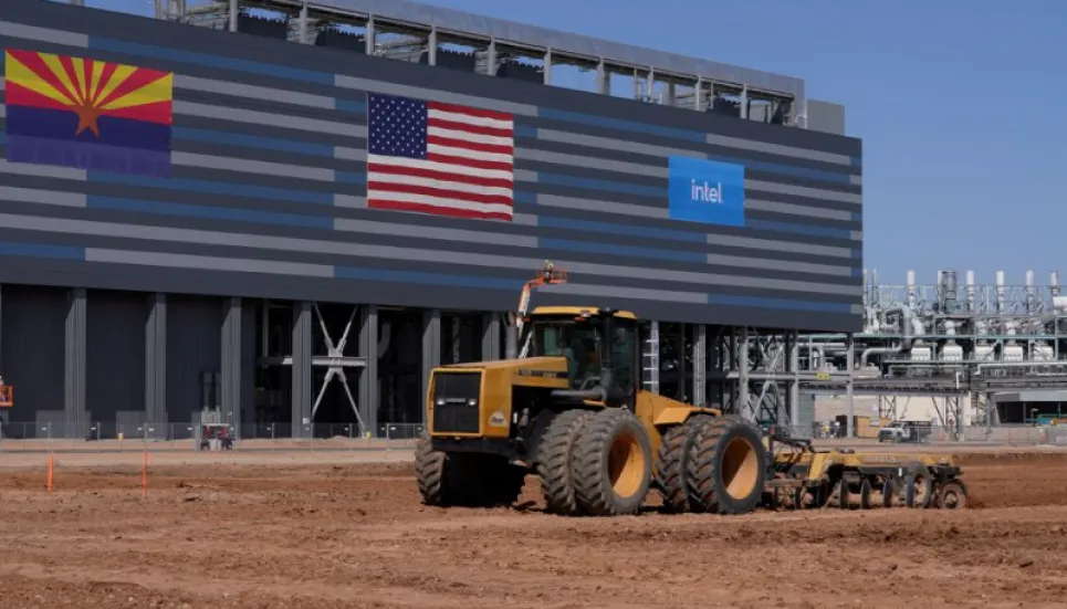 Intel breaks ground on $20b Arizona plants