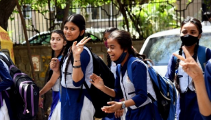 Schools in Indian capital reopened at full capacity after 2 years
