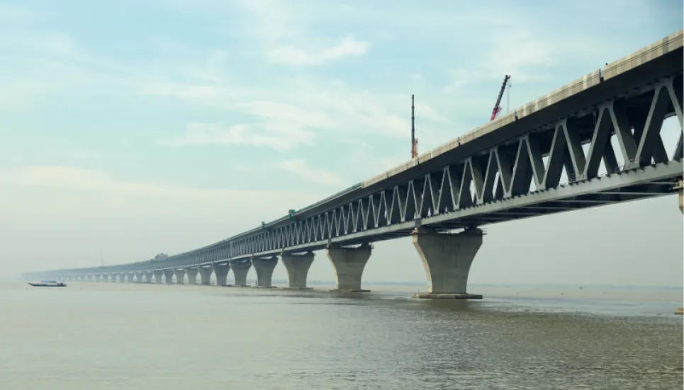 Vehicular movement on Padma Bridge by June: Quader