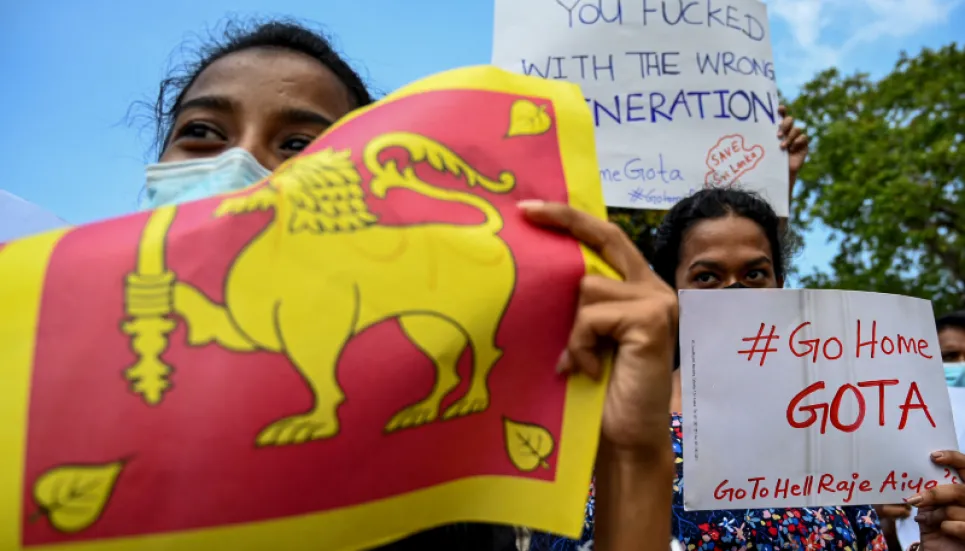 Sri Lanka opposition rejects unity govt offer, demands president resign