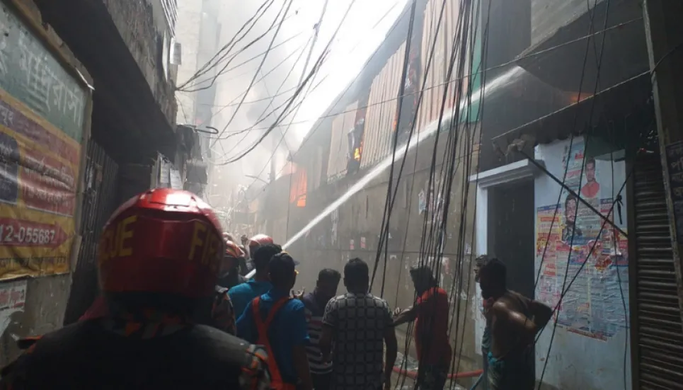 Lalbagh plastic factory fire doused