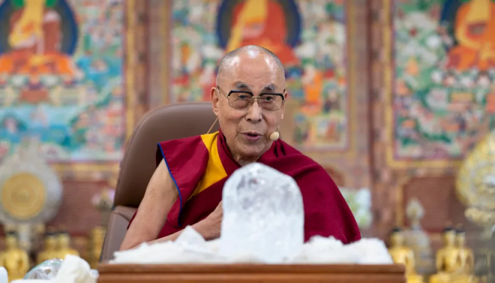 Dalai Lama urges move to renewable energy to combat climate crisis