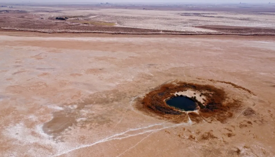 Overuse and climate change kill off Iraq's Sawa Lake