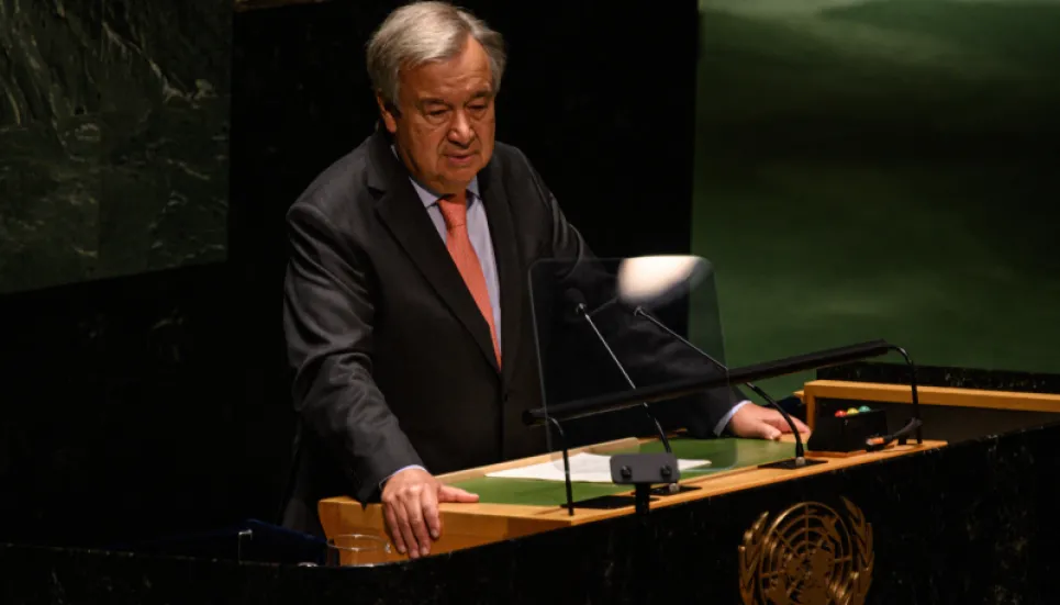 UN chief warns of 'nuclear annihilation'