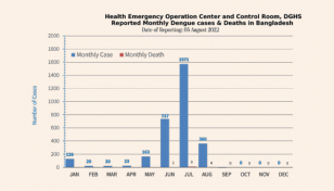 Dengue numbers keep rising: 1 more death, 40 cases reported