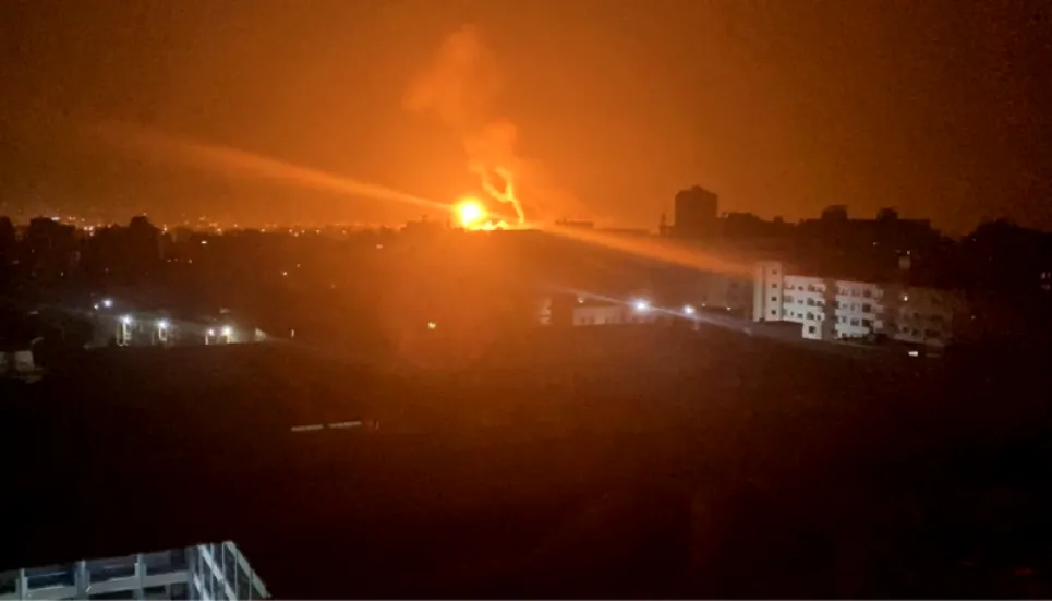 Israel launches air strikes on Gaza